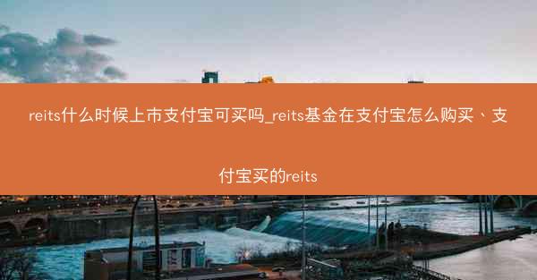 reits什么时候上市支付宝可买吗_reits基金在支付宝怎么购买、支付宝买的reits
