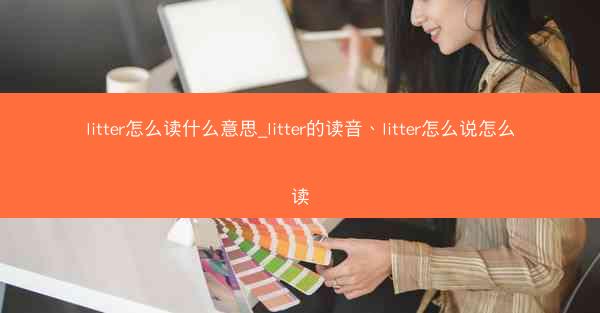 litter怎么读什么意思_litter的读音、litter怎么说怎么读