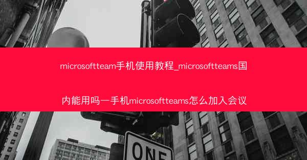 microsoftteam手机使用教程_microsoftteams国内能用吗—手机microsoftteams怎么加入