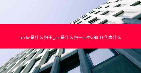 spirior是什么拍子_zsp是什么拍—sp中z和b各代表什么