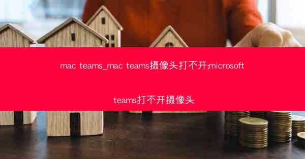 mac teams_mac teams摄像头打不开;microsoft teams打不开摄像头