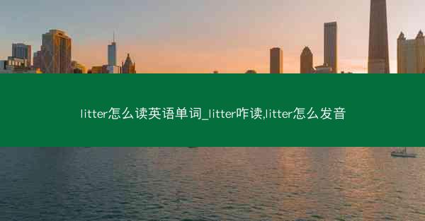 litter怎么读英语单词_litter咋读,litter怎么发音