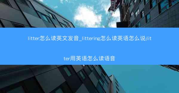 litter怎么读英文发音_littering怎么读英语怎么说;litter用英语怎么读语音