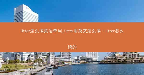 litter怎么读英语单词_litter用英文怎么读、litter怎么读的